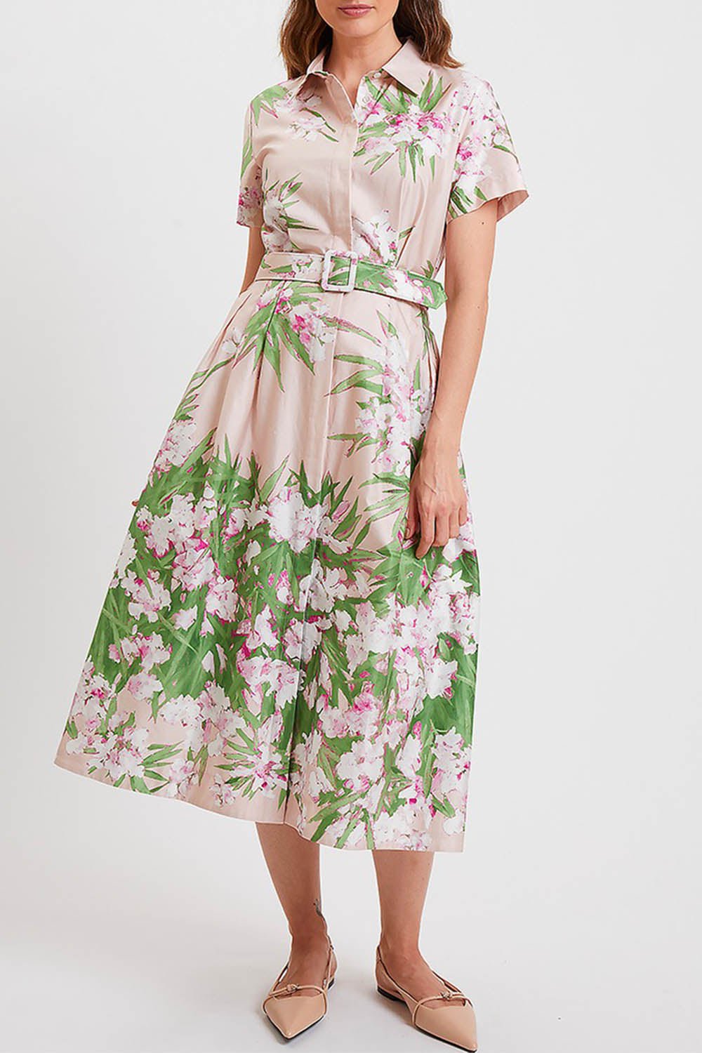 RANI ARABELLA-Short Sleeve Midi Dress-