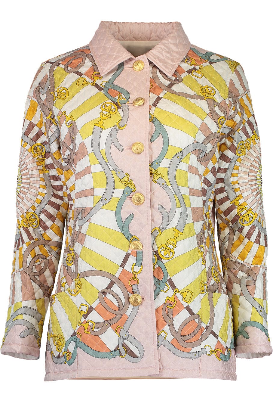 RANI ARABELLA-Quilted Silk Jacket-