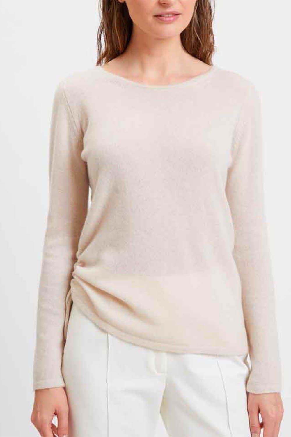 RANI ARABELLA-Giulia Crewneck - Sand-