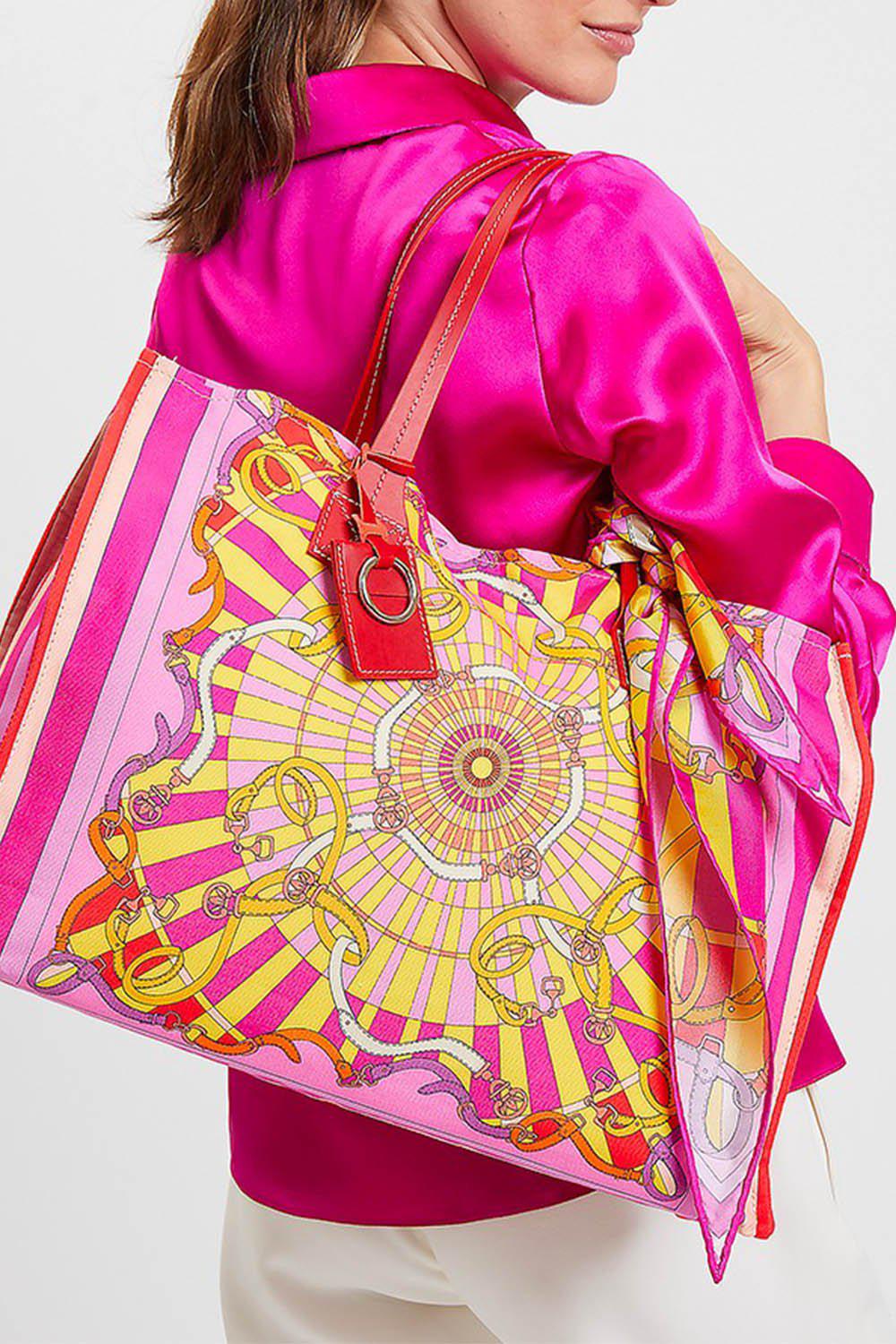 RANI ARABELLA-Small Firenze Bag - Hibiscus-HIBISCUS