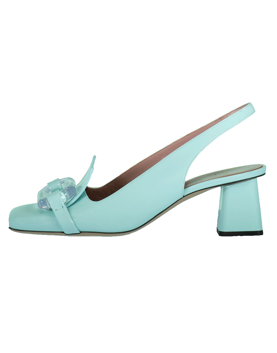 RAYNE-Lucite Toe Chanel Slingback-