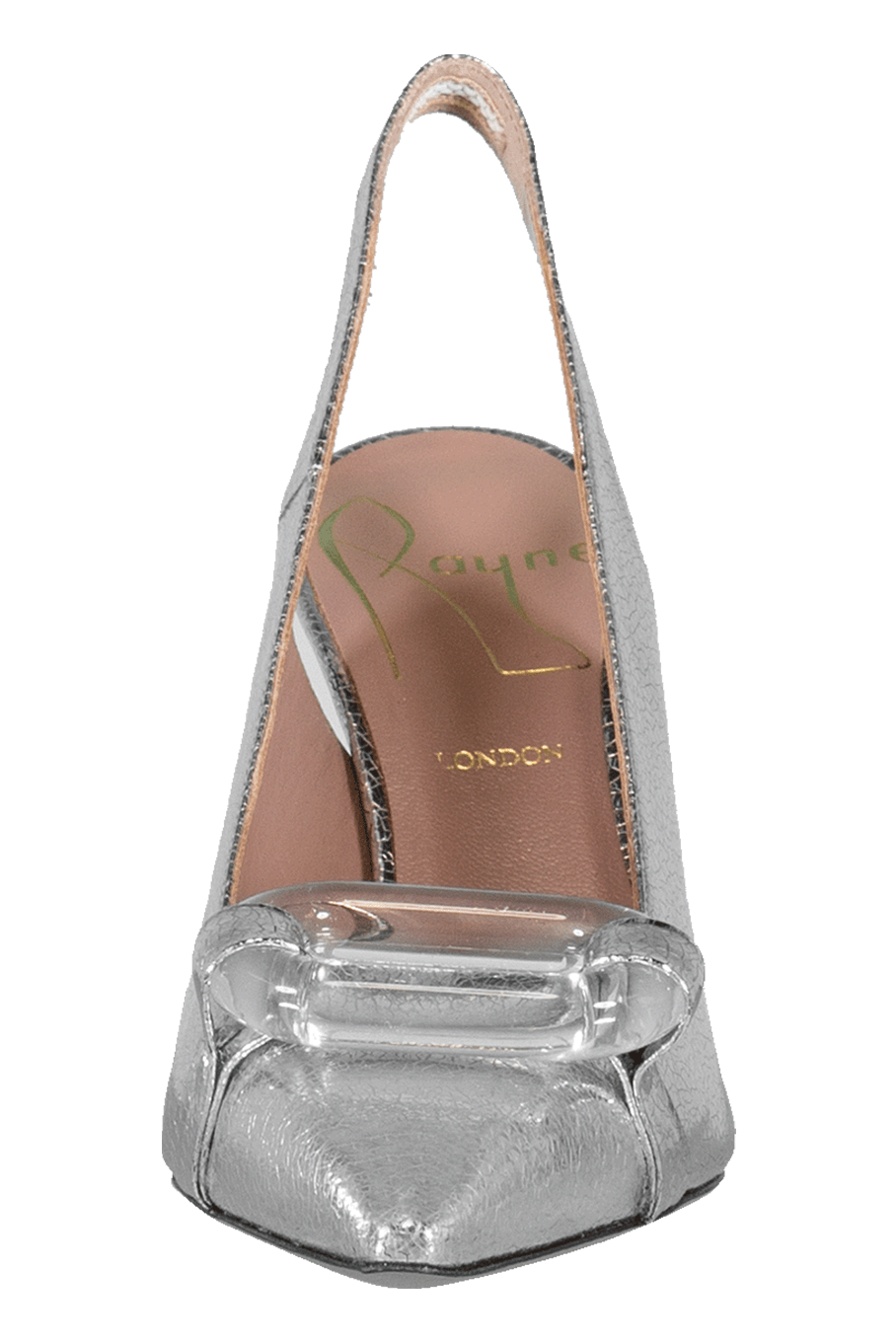 RAYNE-Lucite Chanel Slingback-