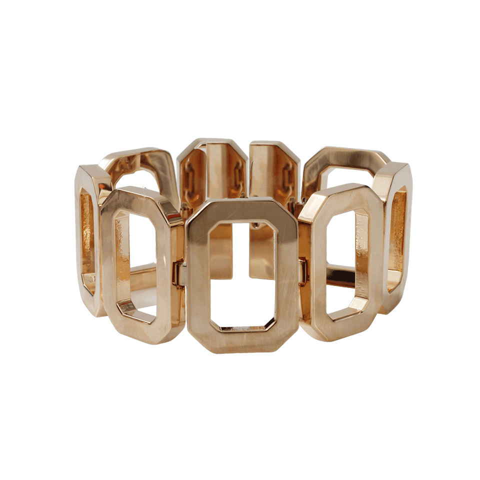 REBECCA-Elizabeth Square Chunky Bracelet-GOLD