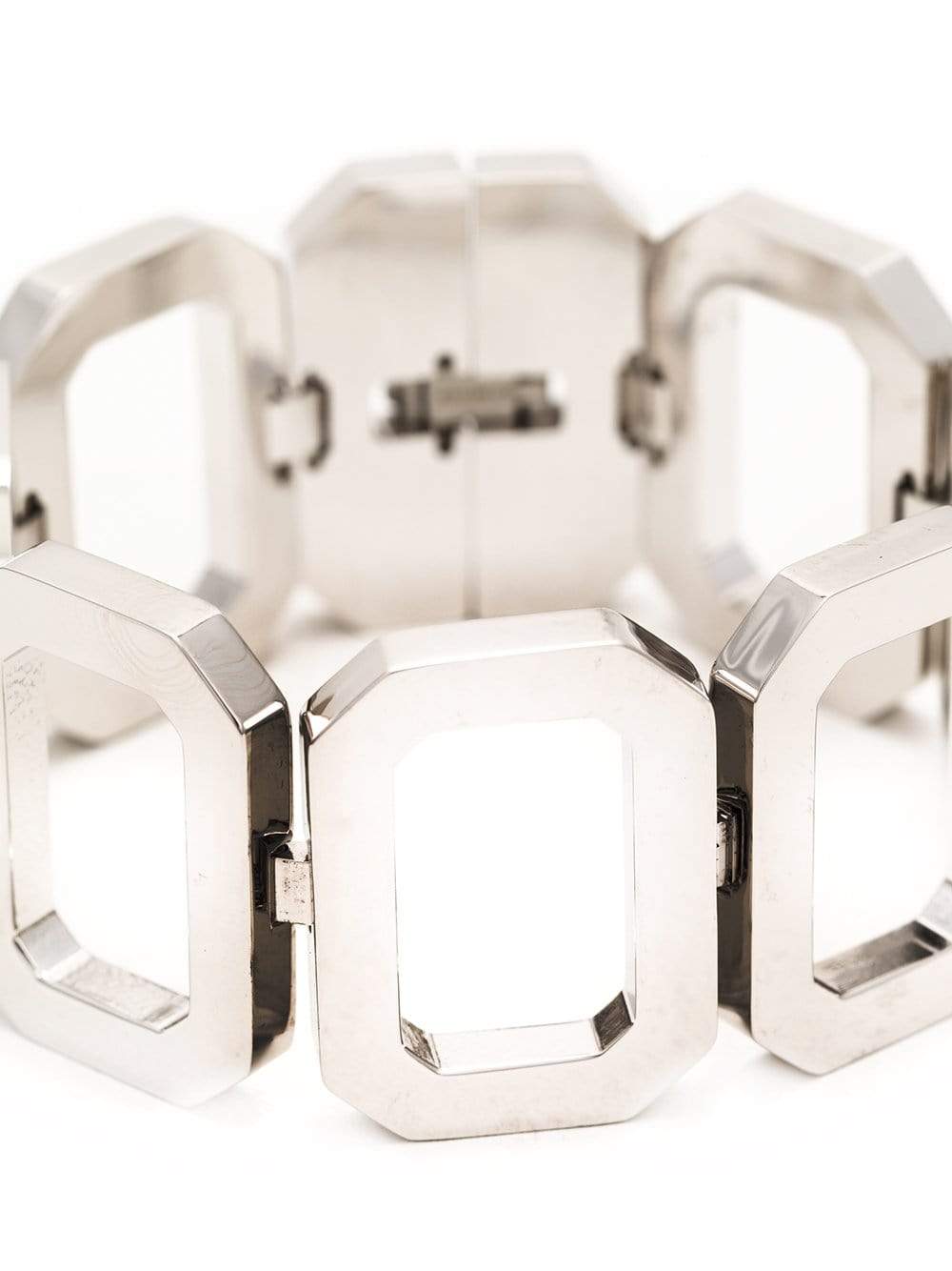 REBECCA-Elizabeth Square Chunky Bracelet-SILVER