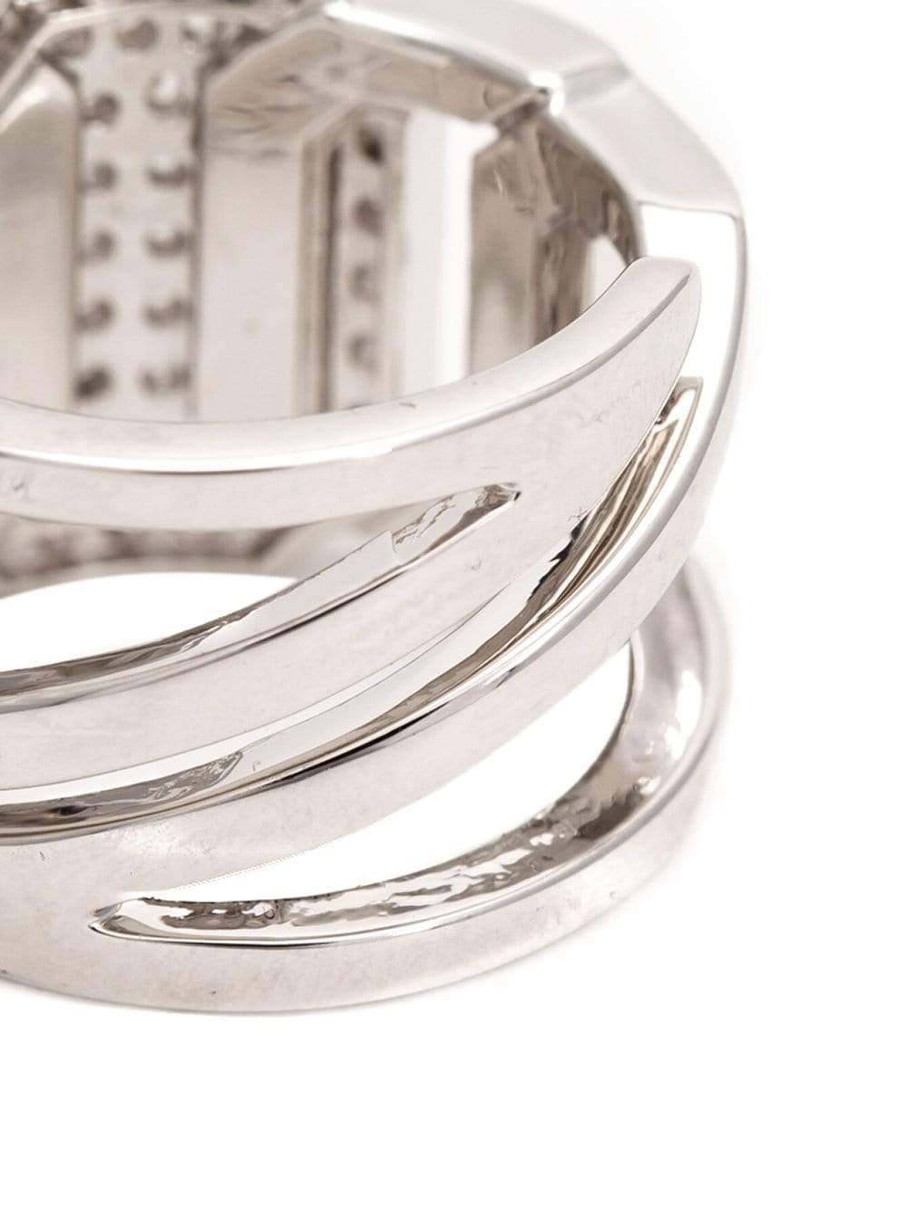 REBECCA-Elizabeth Crystal Multi-Stone Ring-SILVER