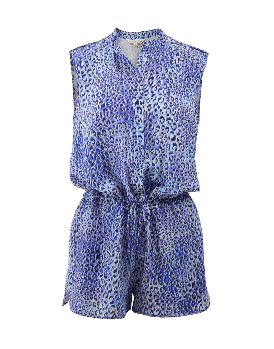 REBECCA TAYLOR-Leopard Fever Romper-