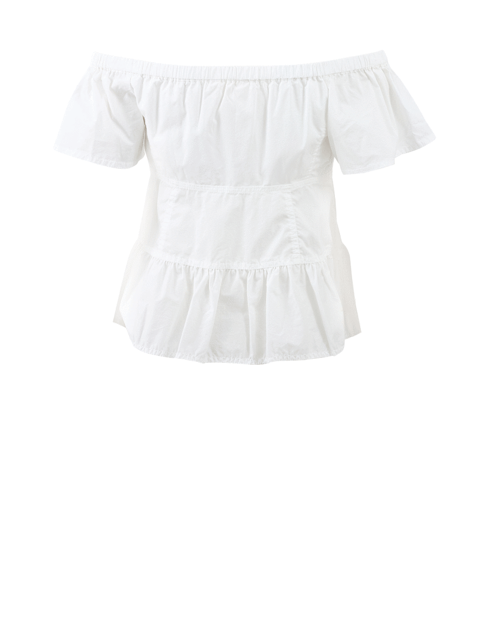 REBECCA TAYLOR-Off-The-Shoulder Top-