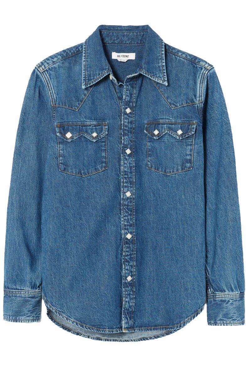 RE/DONE-50s Sawtooth Western Shirt-