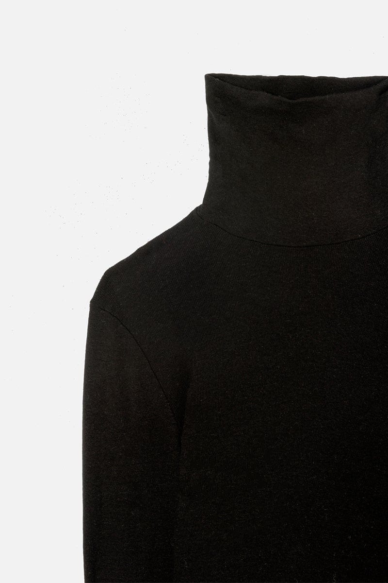RE/DONE-60s Long Sleeve Turtleneck - Black-
