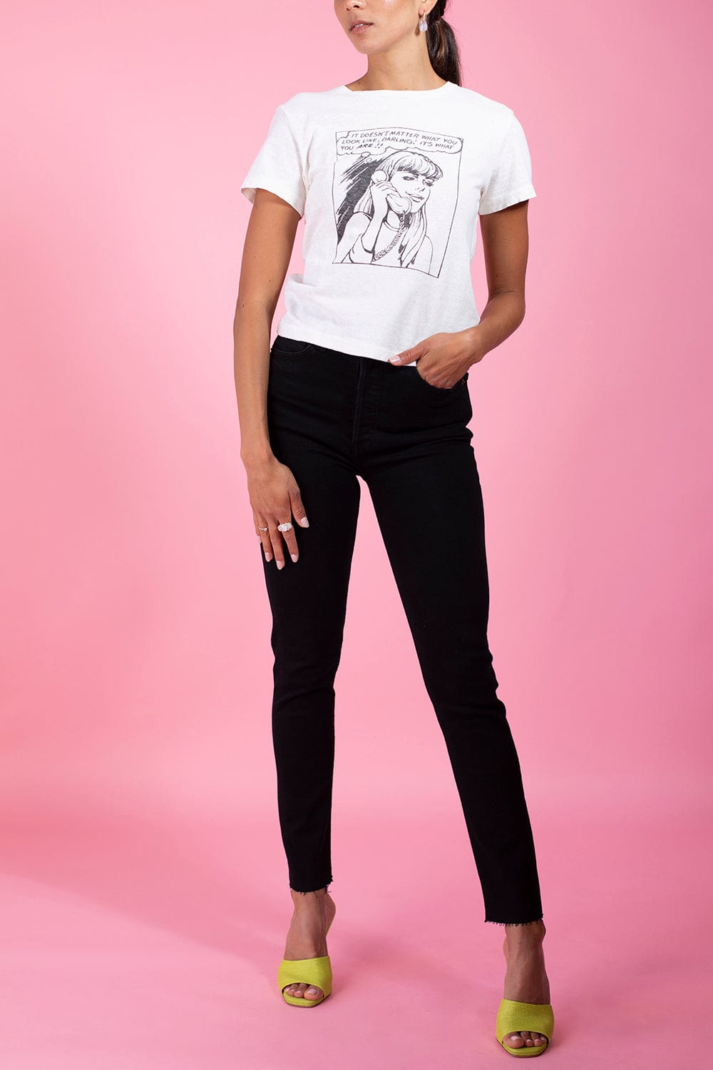 RE/DONE-Classic Tee Its What You Are-