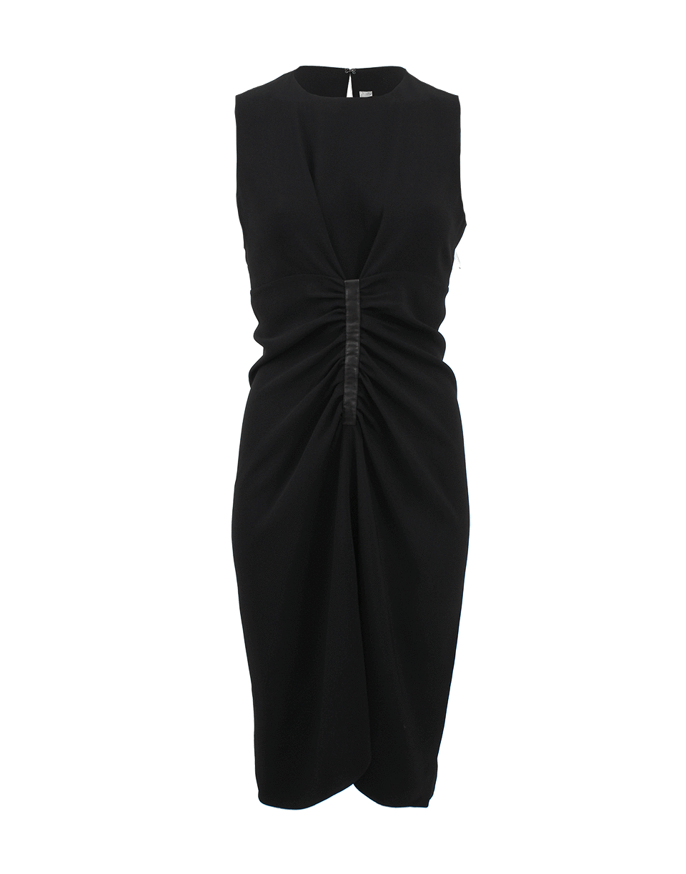 REED KRAKOFF-Ruch Front Crewneck Dress-