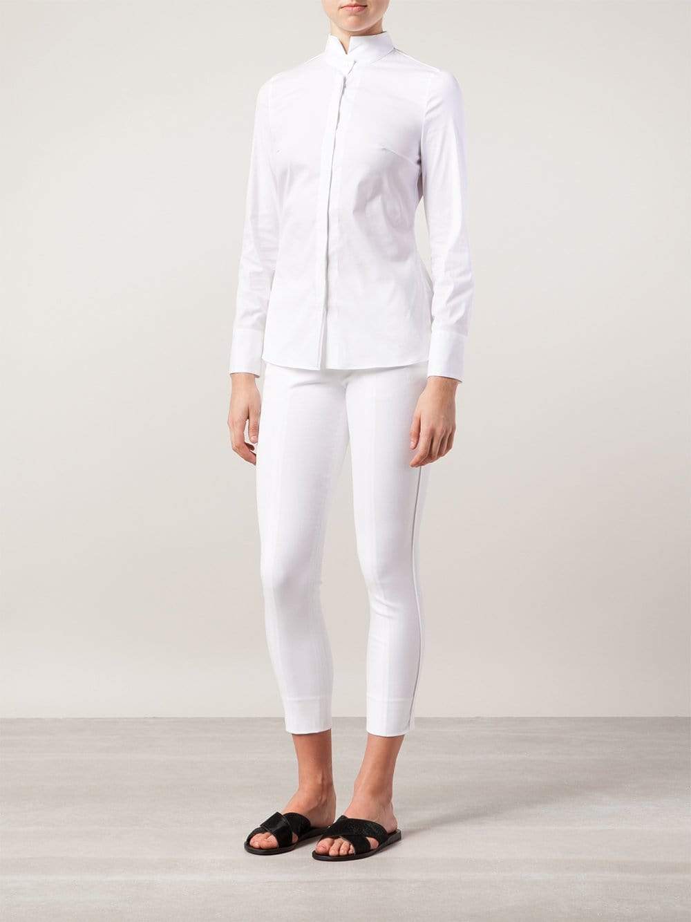 REED KRAKOFF-Cropped Skinny Pant-