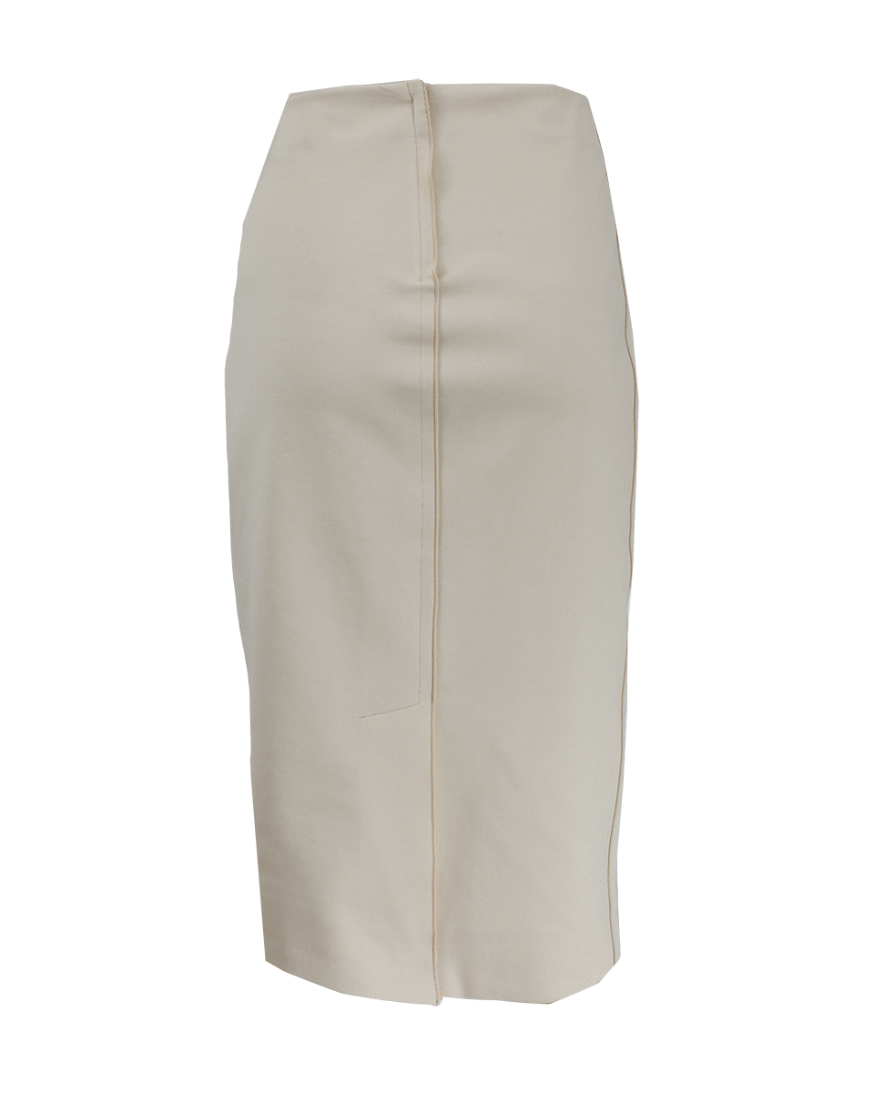 REED KRAKOFF-Sculpted Cotton Pencil Skirt-