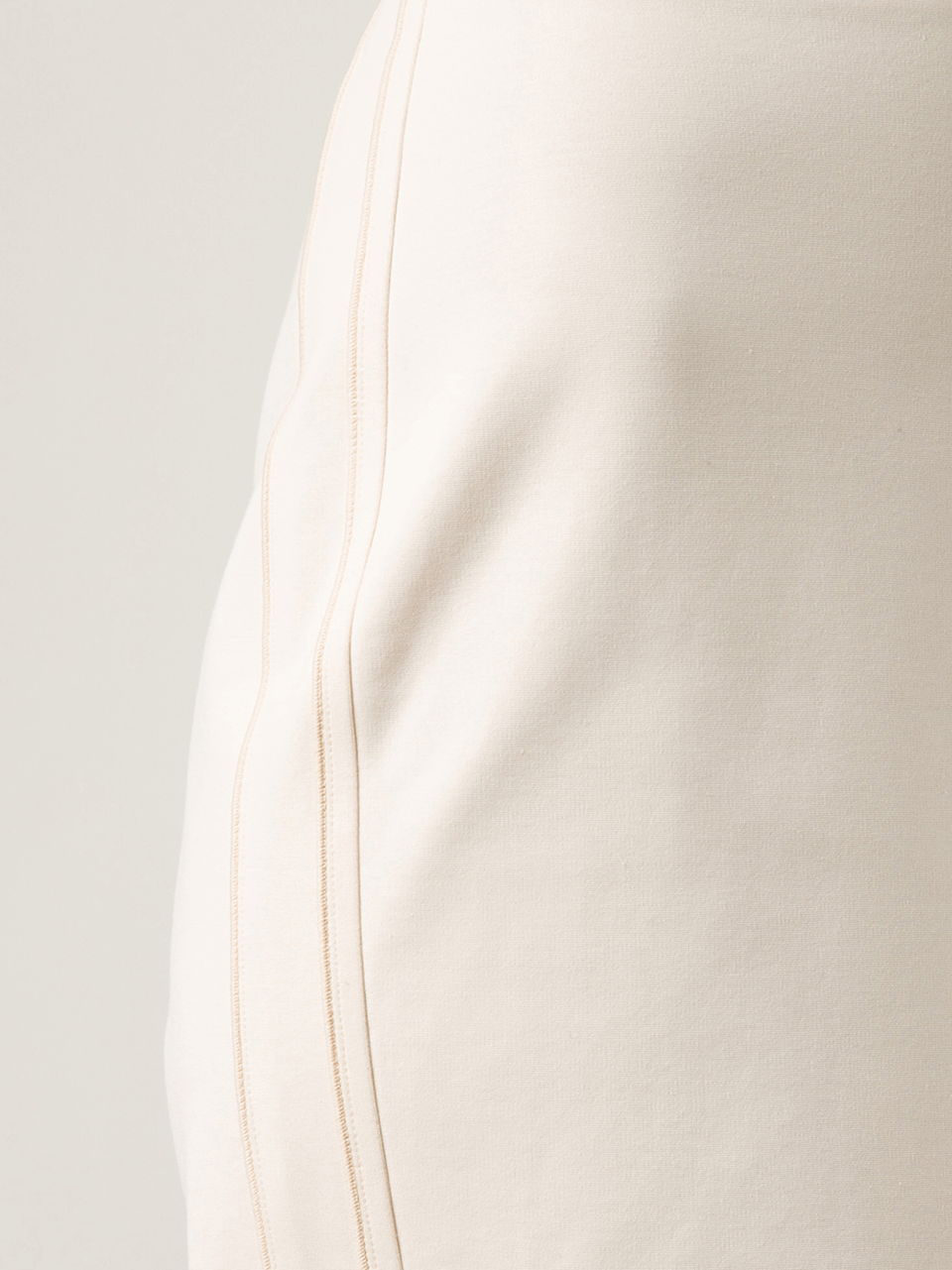 REED KRAKOFF-Sculpted Cotton Pencil Skirt-