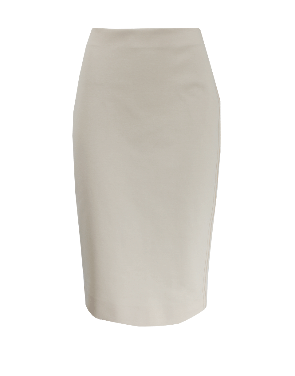 REED KRAKOFF-Sculpted Cotton Pencil Skirt-
