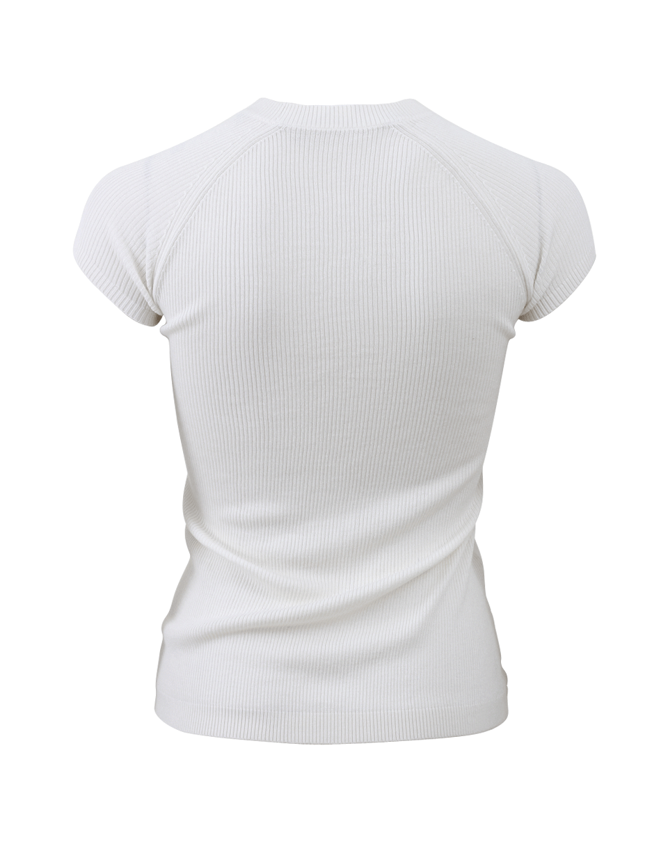 REED KRAKOFF-Embroidered Front T-Shirt-