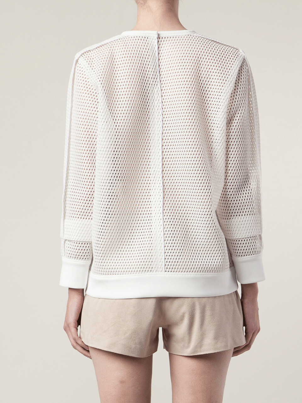 REED KRAKOFF-Honeycomb Jersey Sweatshirt-