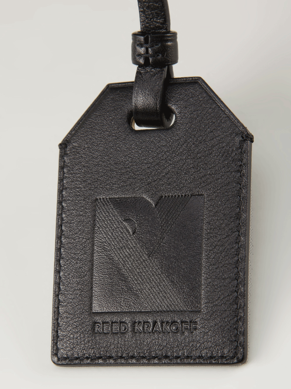 REED KRAKOFF-Atlas Miled Leather Bag-BLACK