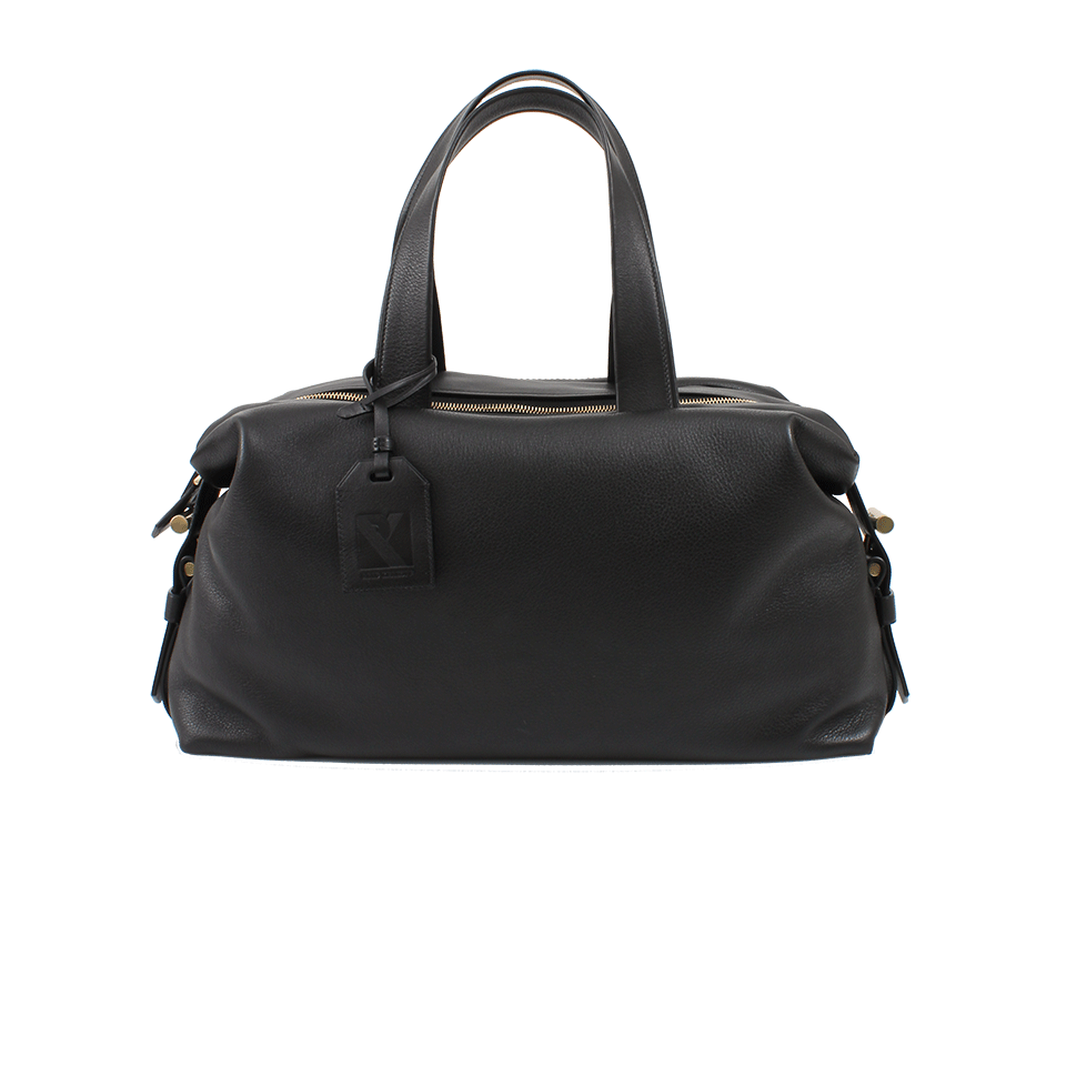 REED KRAKOFF-Atlas Miled Leather Bag-BLACK