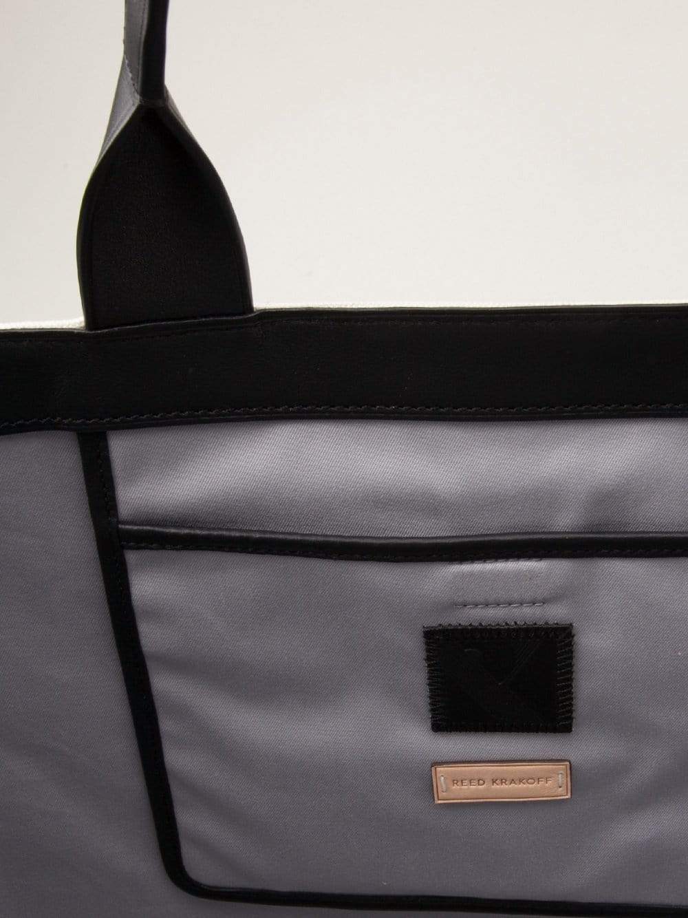 REED KRAKOFF-Raffia Flower Track Tote-NATURAL