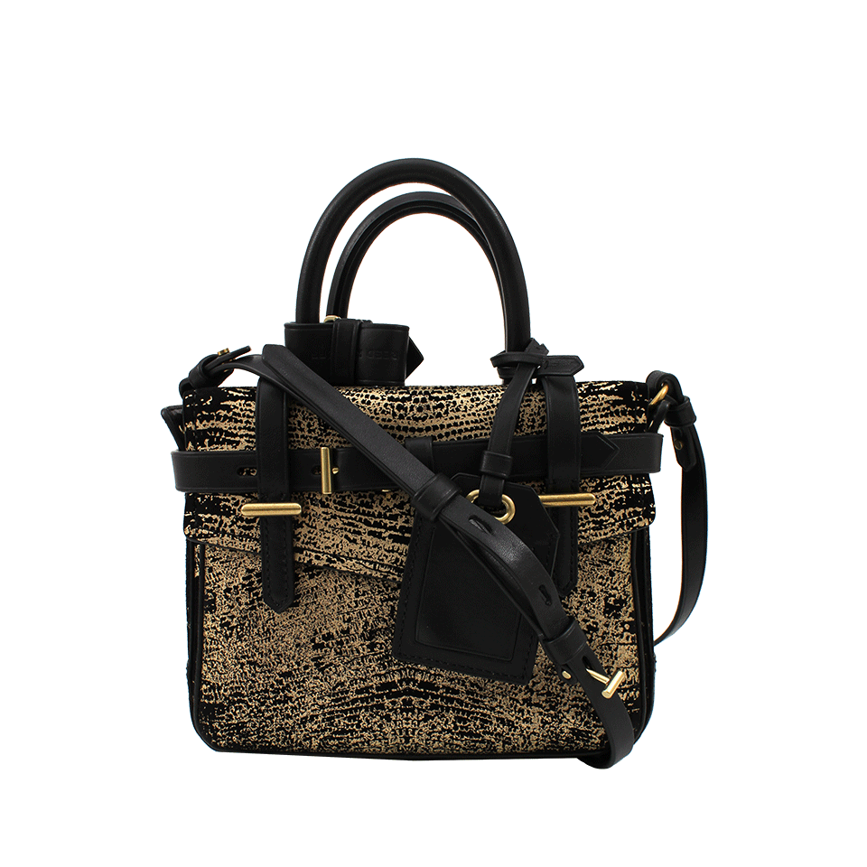 REED KRAKOFF-Micro Boxer Bag-BLK/GOLD