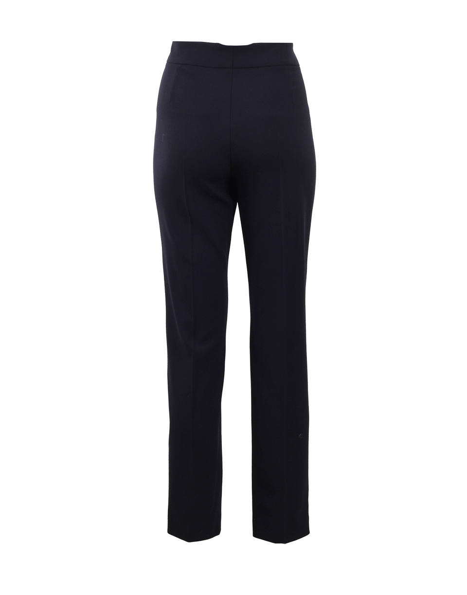 RENA LANGE-Side Zip Stretch Pant-