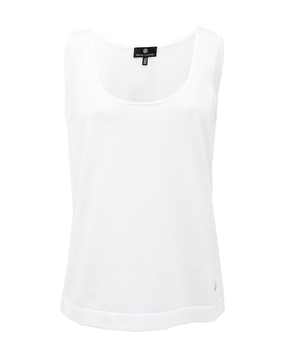 RENA LANGE-Scoop Neck Tank-