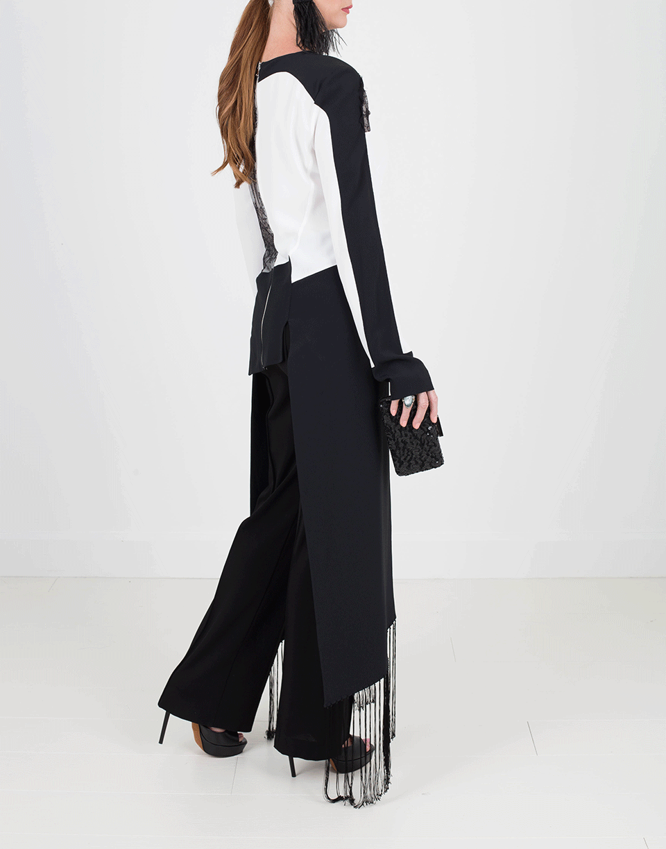 RENE LEZARD-Side Zip Boot Leg Pant-