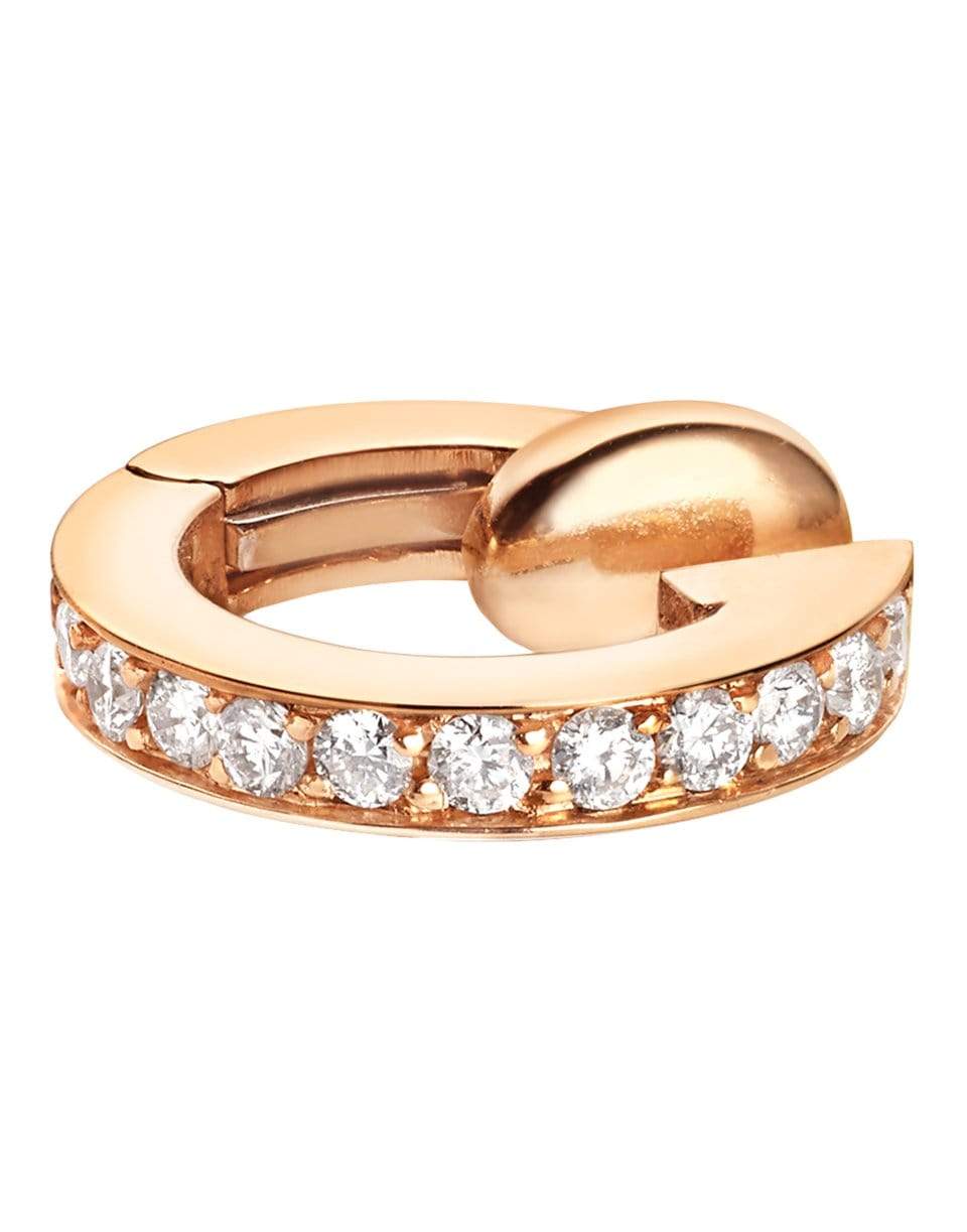 REPOSSI-Berbere Monotype Diamond Earcuff-ROSE GOLD