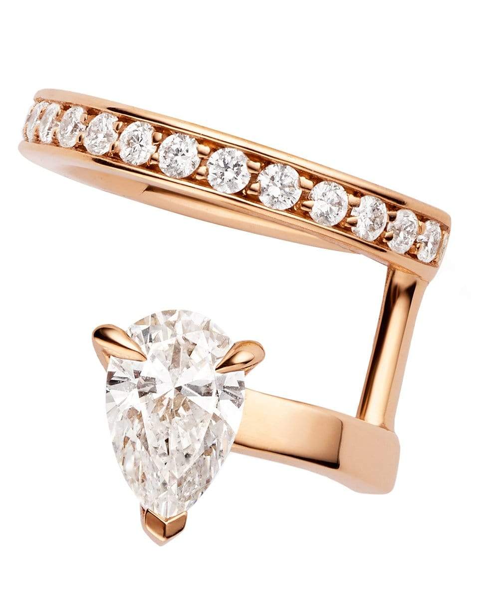 REPOSSI-Serti Sur Vide Earcuff-ROSE GOLD
