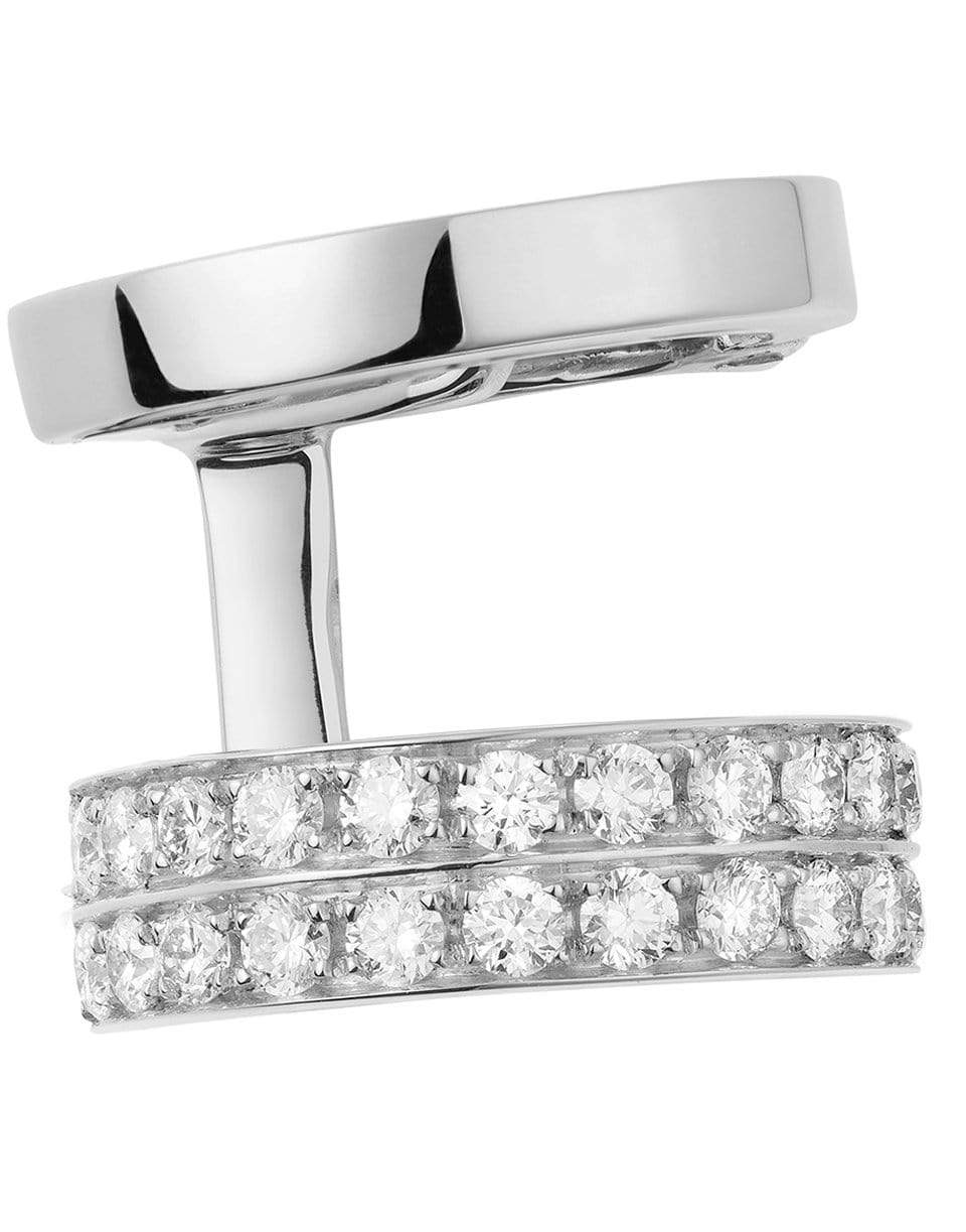REPOSSI-Berbere 2 Row Pave Diamond Earcuff-WHITE GOLD