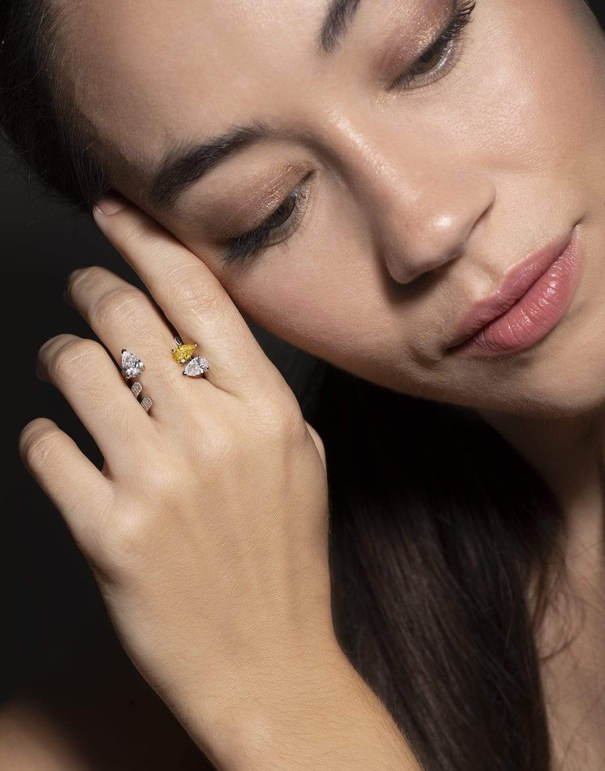 REPOSSI-Serti Sur Vide Ring-WHITE GOLD