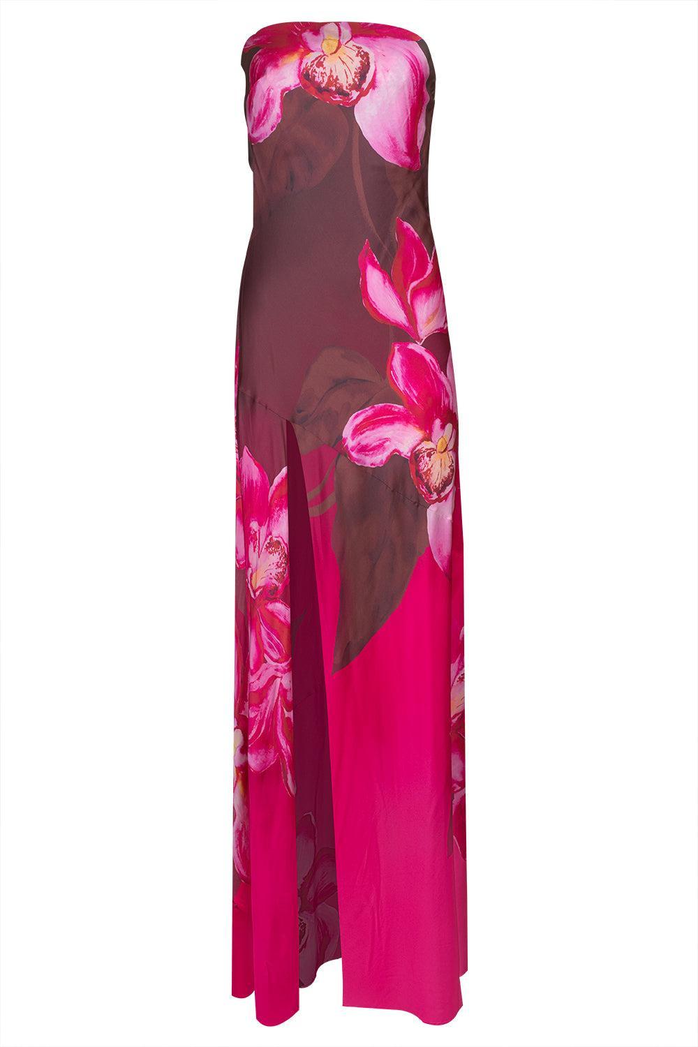 Aiyanna Dress-ORCHDOMB-XS-CLOTHINGDRESSCASUAL-RETROFETE