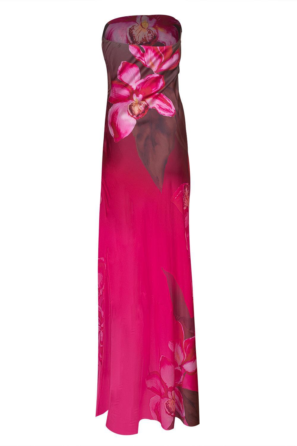 Aiyanna Dress-ORCHDOMB-XS-CLOTHINGDRESSCASUAL-RETROFETE