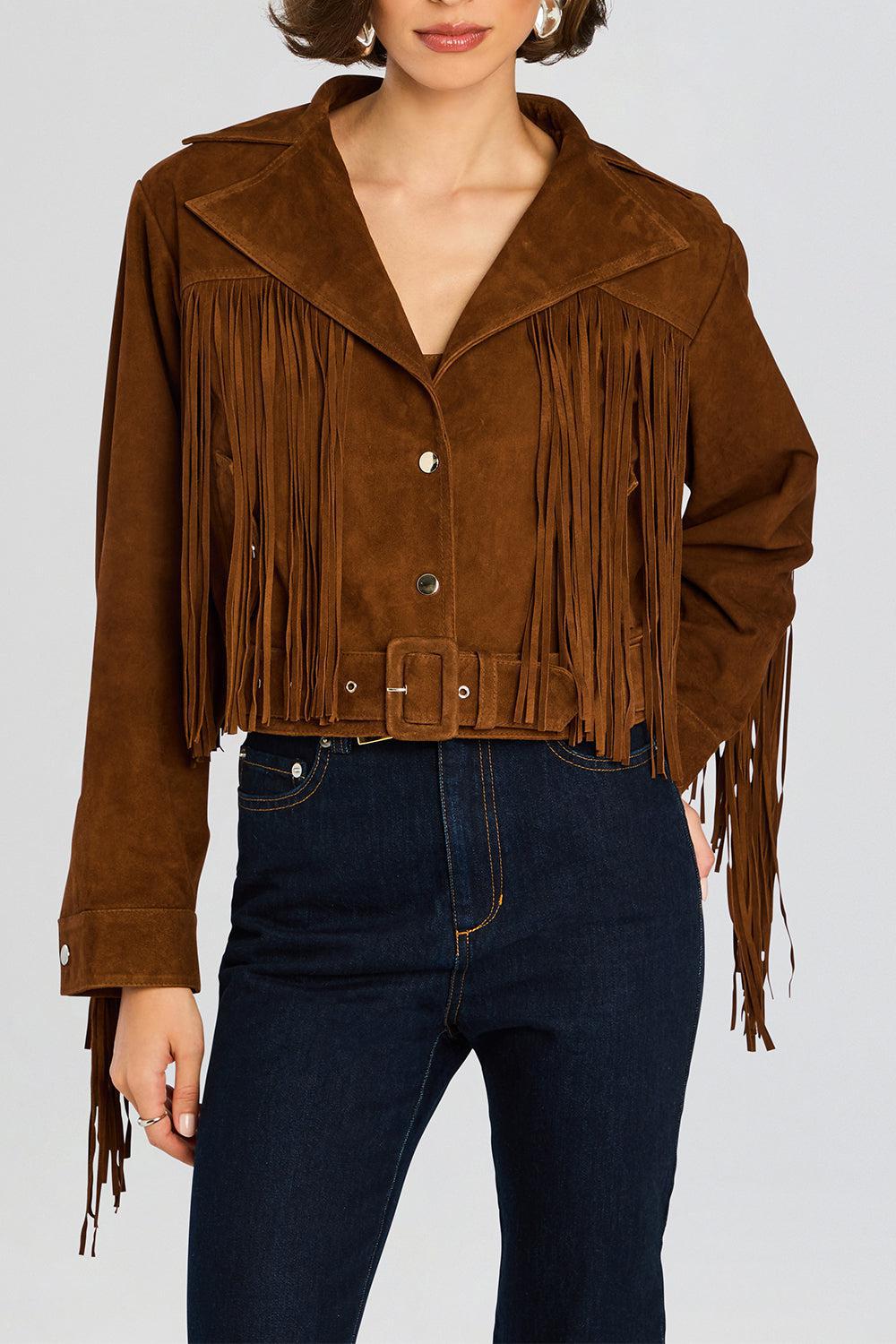 Vonda Jacket-TOFFEE-XS-CLOTHINGJACKETCASUAL-RETROFETE