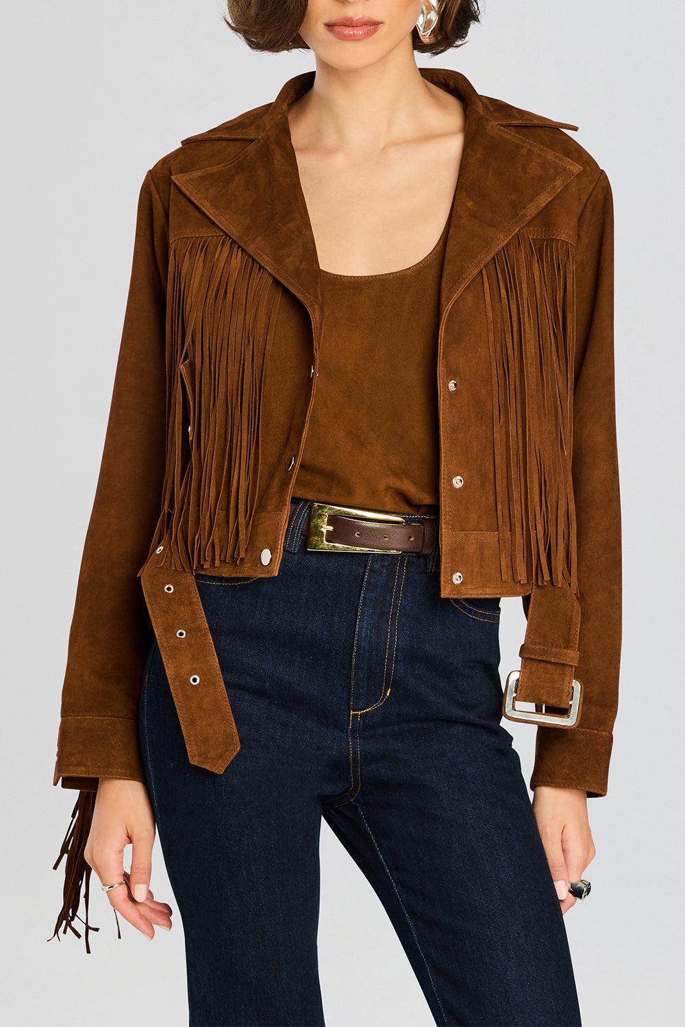 Vonda Jacket-TOFFEE-XS-CLOTHINGJACKETCASUAL-RETROFETE