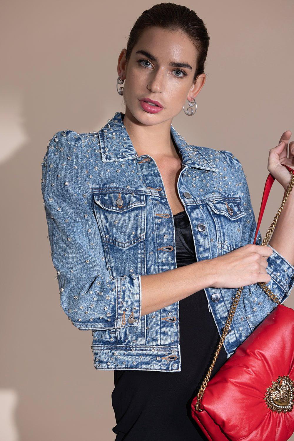 RETROFETE-Ada Jacket - Celeste-