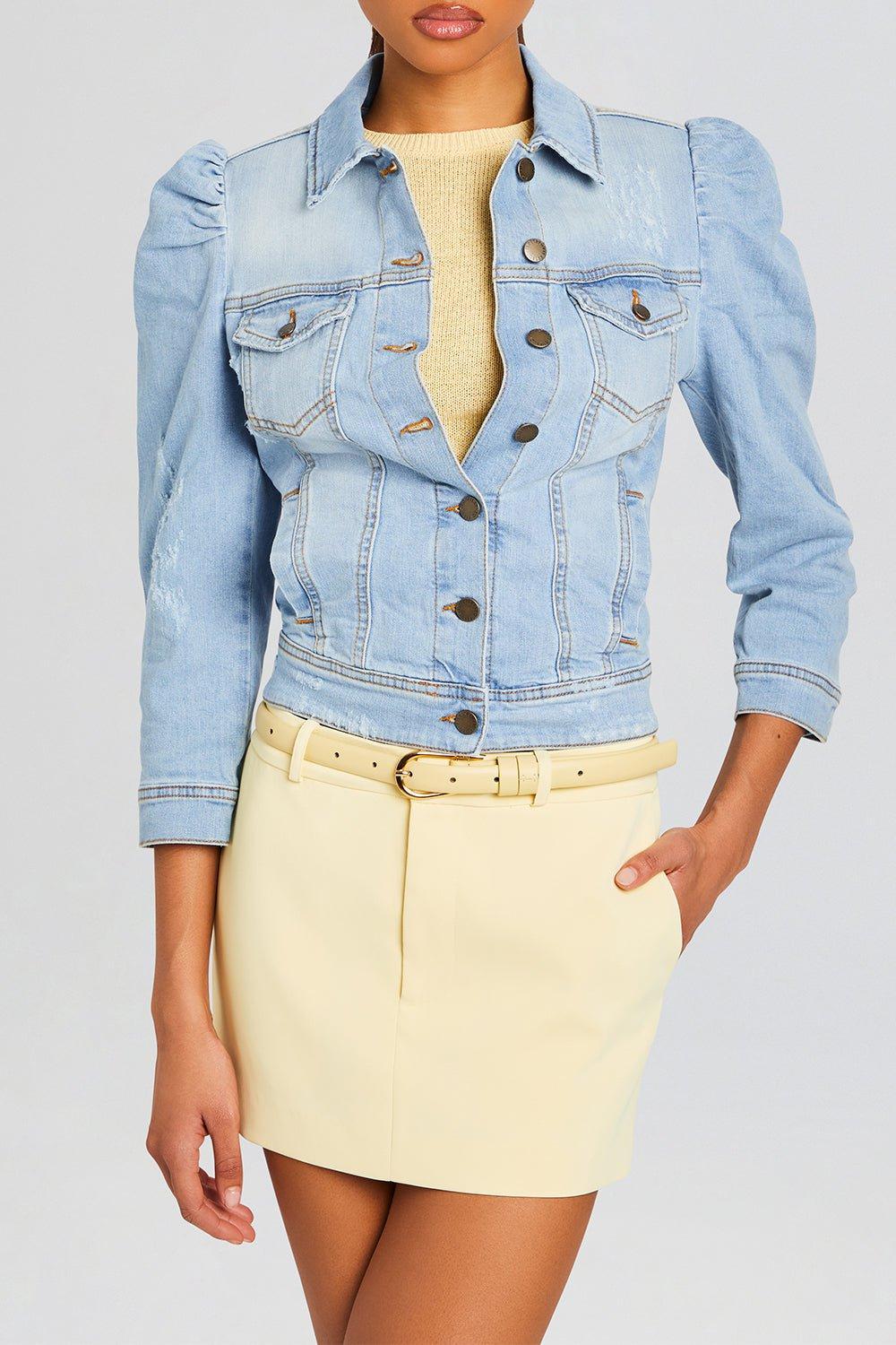 RETROFETE-Ada Jacket - Blue Stone-