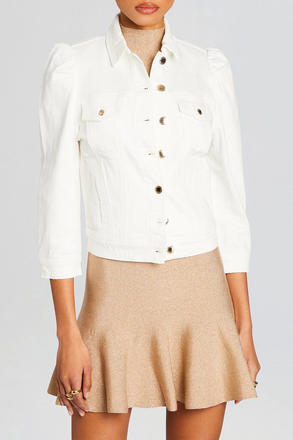 RETROFETE-Ada Jacket - Vintage White-