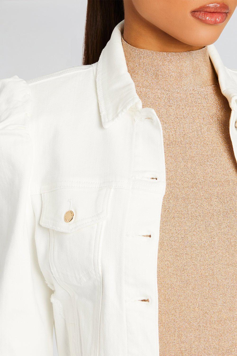 RETROFETE-Ada Jacket - Vintage White-