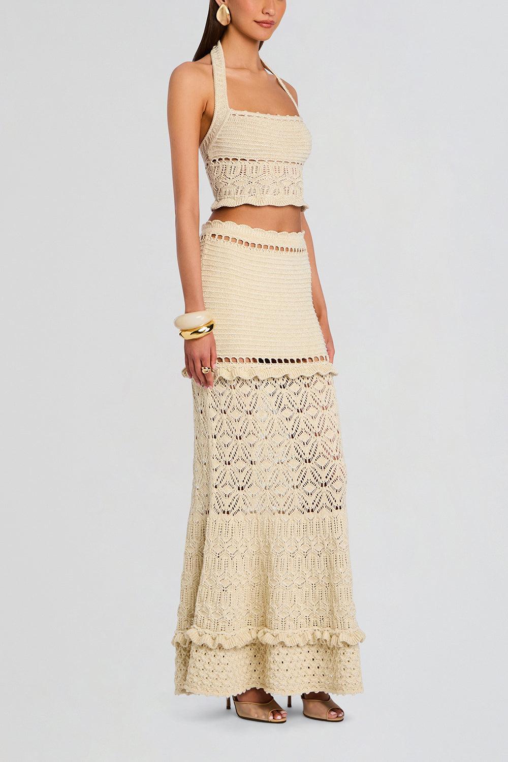 Soliana Crochet Top-IVORGOLD-XS-CLOTHINGTOPTANK-RETROFETE