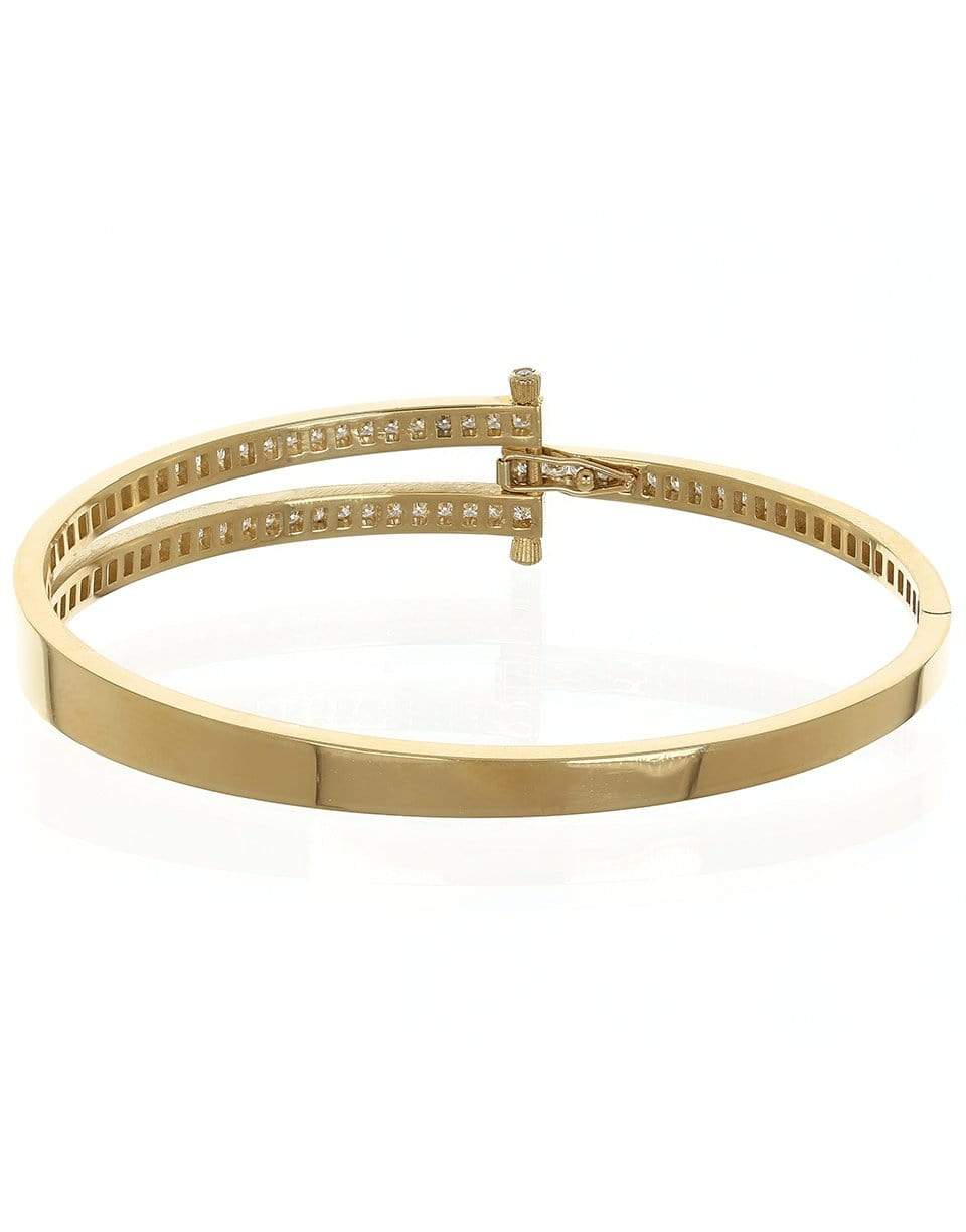RETROUVAI-Diamond Magna Bracelet-YELLOW GOLD