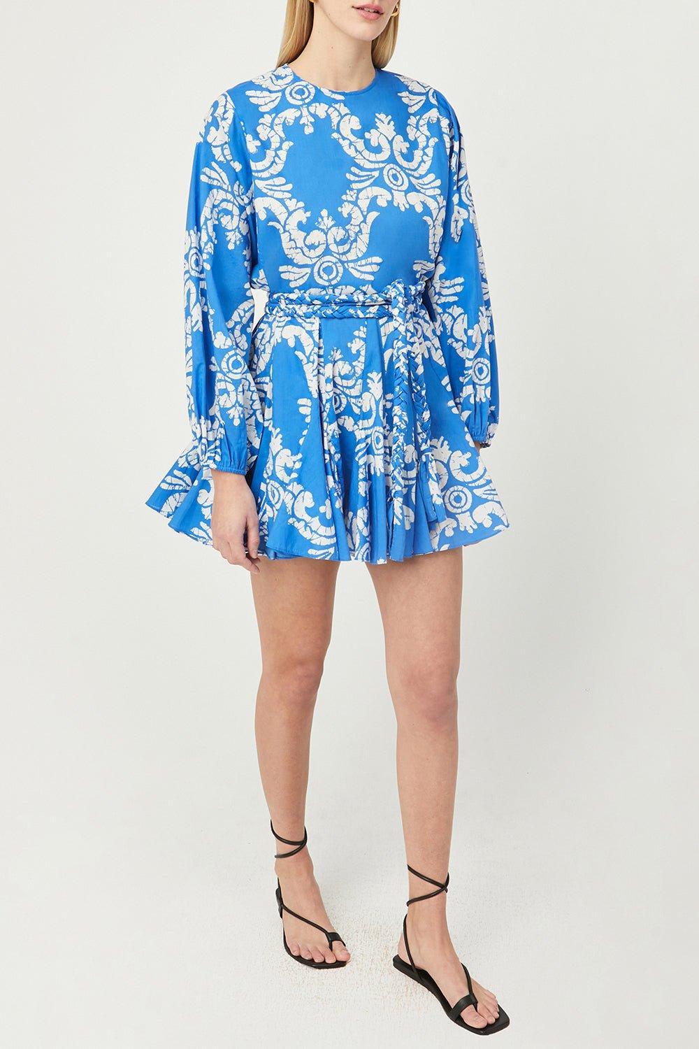 RHODE-Ella Dress - Batik Grid-
