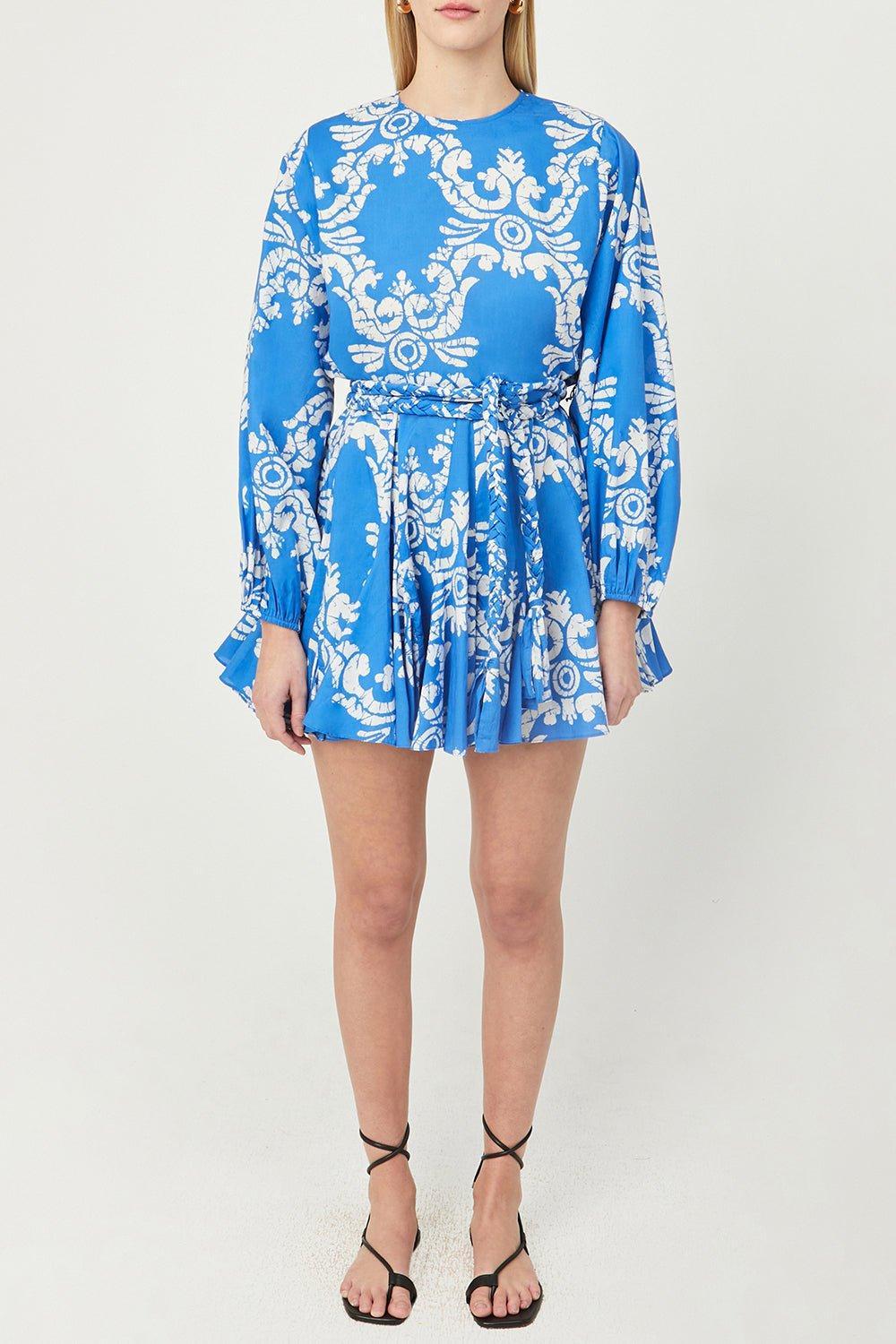 RHODE-Ella Dress - Batik Grid-