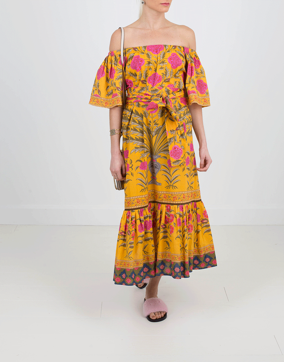 RHODE-Off Shoulder Jay Dress-