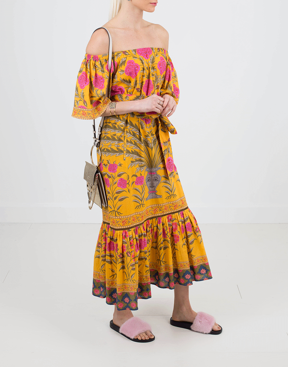 RHODE-Off Shoulder Jay Dress-