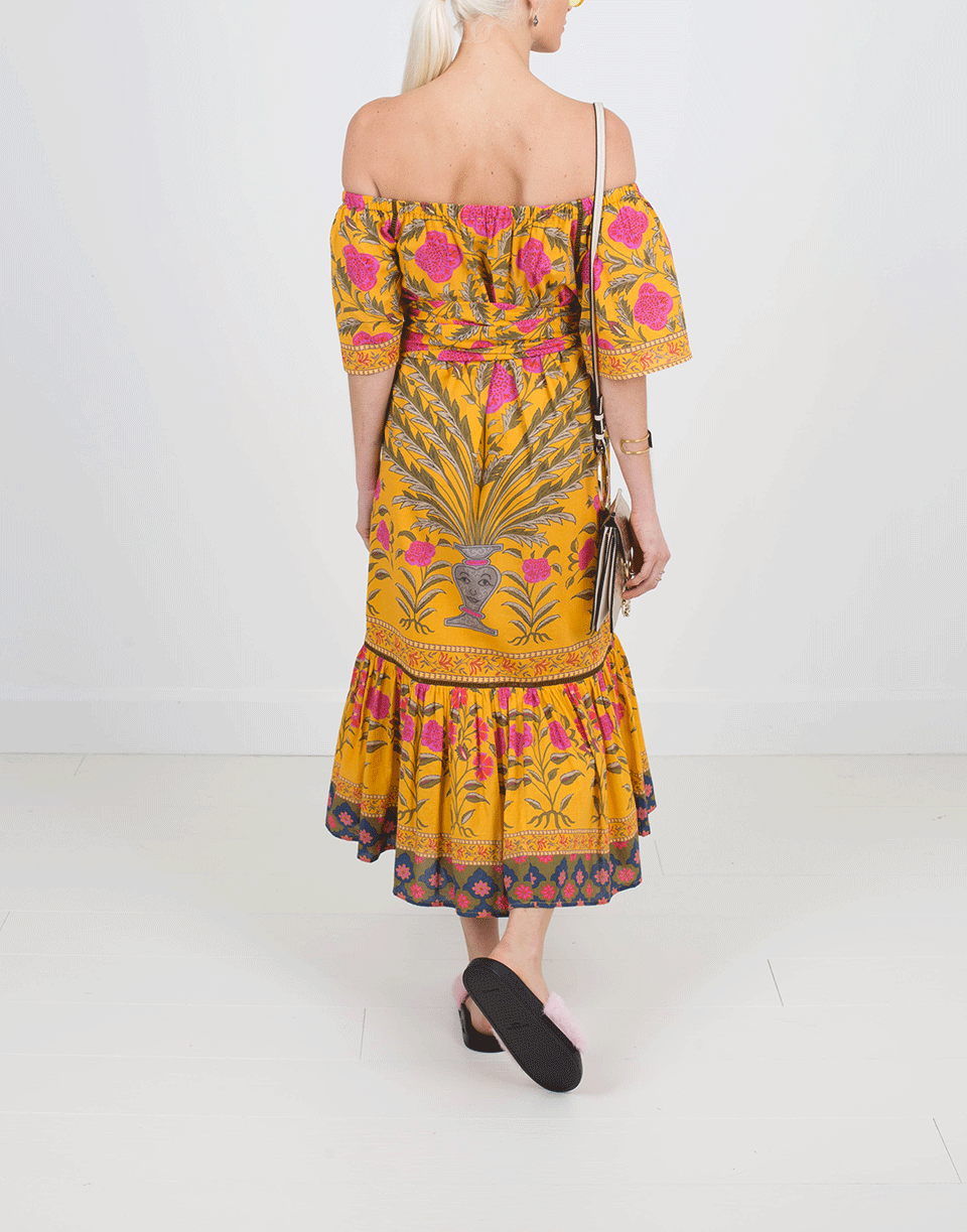 RHODE-Off Shoulder Jay Dress-
