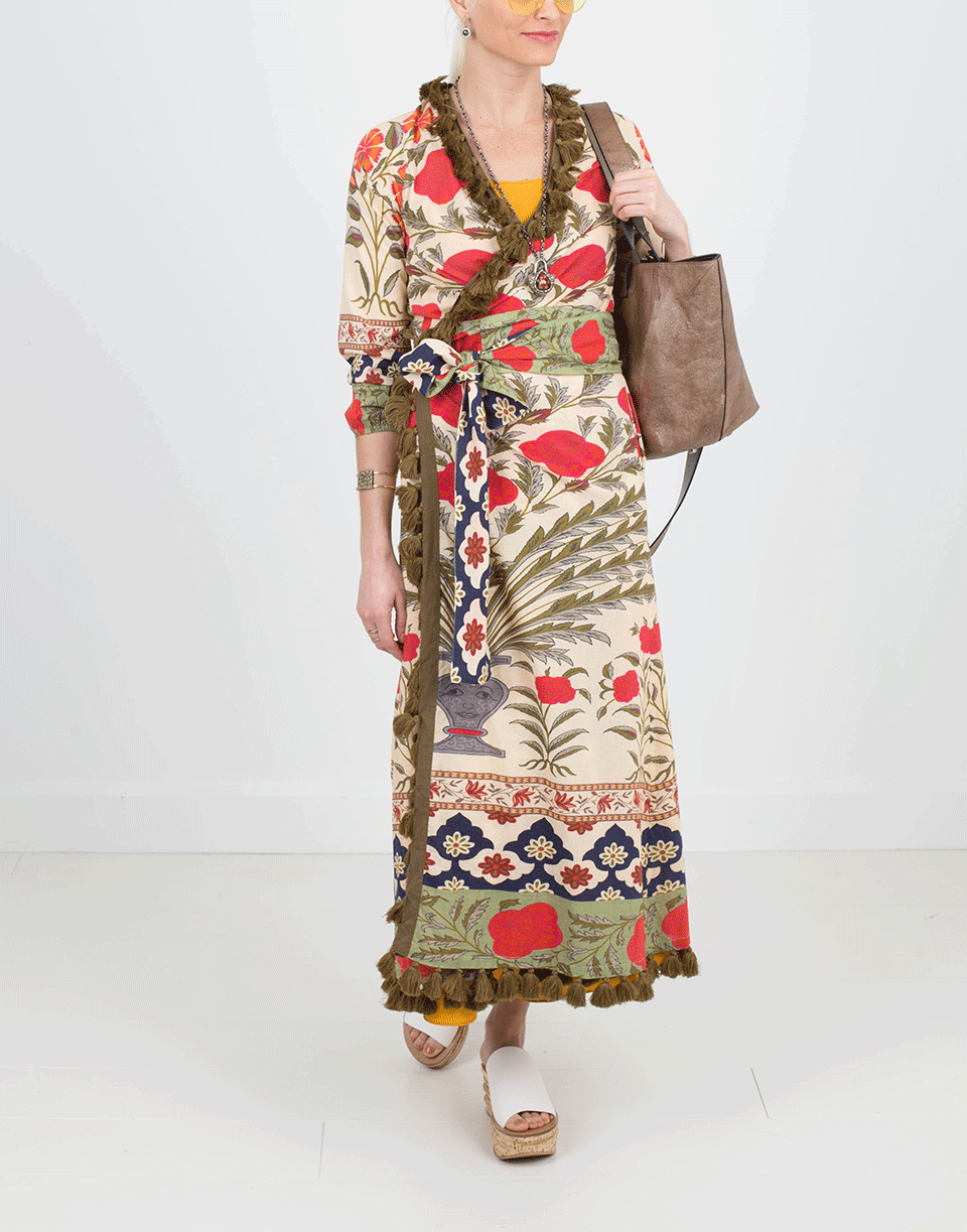 RHODE-Lena Robe Dress-