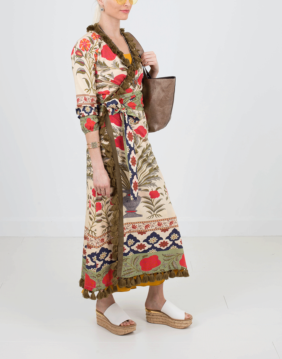 RHODE-Lena Robe Dress-