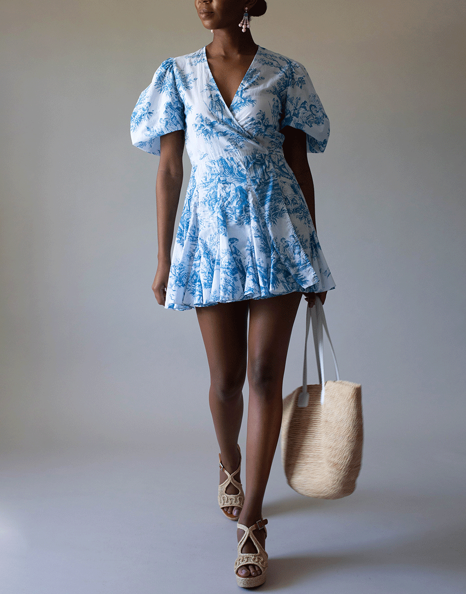 RHODE-Toile Print Rosie Dress-